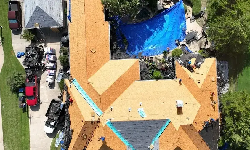 Professional Metal Roof Repair being performed in Elko